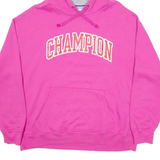 CHAMPION Womens Purple Hoodie XL