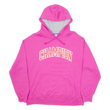 CHAMPION Womens Purple Hoodie XL
