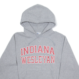 RUSSELL ATHLETIC Indiana Wesleyan Mens Grey Hoodie USA S