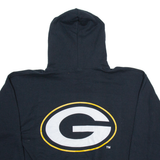 GILDAN Green Bay Packers Mens Black Hoodie USA L