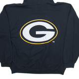 GILDAN Green Bay Packers Mens Black Hoodie USA L