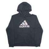 ADIDAS Womens Black Hoodie L