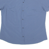 MAMMUT Womens Shirt Blue Gingham L