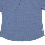 MAMMUT Womens Shirt Blue Gingham L