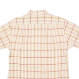 BOVY JEANS Mens Shirt Orange 90s Plaid XL