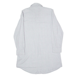 LAUREN RALPH LAUREN Womens Shirt Grey Houndstooth 3/4 Sleeve S