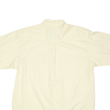 E.B. COMPANY Mens Plain Shirt Yellow 90s L