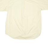 E.B. COMPANY Mens Plain Shirt Yellow 90s L