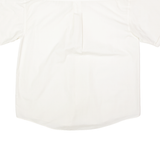 BASIC WEAR Mens Plain Shirt White 90s XL