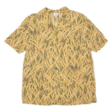 JORG PETERSON Womens Shirt Green Animal Print UK 16