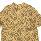 JORG PETERSON Womens Shirt Green Animal Print UK 16