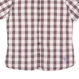 LEVI'S Mens Shirt Pink Check L
