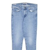 LEVI'S 720 High Rise Skinny Big E Womens Jeans Blue Regular Straight W31 L28