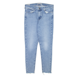 LEVI'S 720 High Rise Skinny Big E Womens Jeans Blue Regular Straight W31 L28