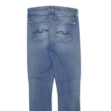7 FOR ALL MANKIND Mens Jeans Blue Regular Straight W26 L25