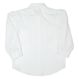 Womens Shirt White 90s Striped Long Sleeve M