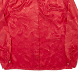 Womens Shirt Red 90s Geometric Long Sleeve S