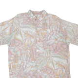 Mens Shirt Pink Crazy Pattern L