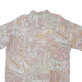 Mens Shirt Pink Crazy Pattern L