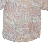 Mens Shirt Pink Crazy Pattern L