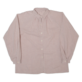 Womens Shirt Red Check Long Sleeve M