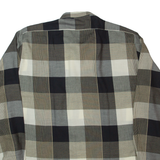 MARC THOMBARD Mens Shirt Grey Check Long Sleeve XL
