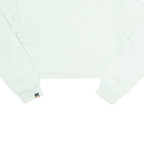 ELLESSE Cropped Womens Sweatshirt Green UK 10