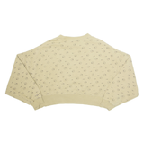 NIKE Cropped Womens Sweatshirt Beige M