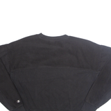 CHAMPION Cropped Womens Sweatshirt Black L