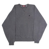 CHAMPION Mens Sweatshirt Grey Crew Neck L