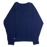CHAMPION Mens Sweatshirt Blue Crew Neck 2XL