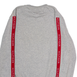 TOMMY HILFIGER Mens Sweatshirt Grey Crew Neck M