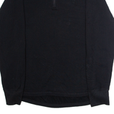 CARHARTT Force Mens Sweatshirt Black 1/4 Zip L