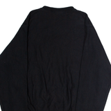 CHAMPION REVERSE WEAVE Mens Sweatshirt Black Crew Neck S