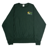 CHAMPION REVERSE WEAVE VRS Live Mens Sweatshirt Green Crew Neck USA 2XL