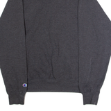 CHAMPION Saint Francis University Mens Sweatshirt Grey 1/4 Zip USA L