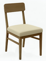Anyseat Beige Plain No Print Chair Cover – Stretch Washable Removable Seat Cover for Dining & Kitchen