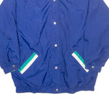 Reversible Mens Track Jacket Blue M