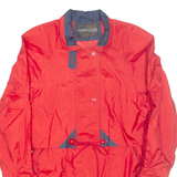 FORECASTER OF BOSTON Womens Coach Jacket Red Nylon S