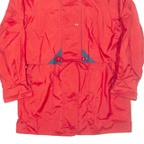 FORECASTER OF BOSTON Womens Coach Jacket Red Nylon S