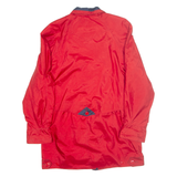 FORECASTER OF BOSTON Womens Coach Jacket Red Nylon S