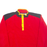 MARLBORO Fleece Mens Pullover Jacket Red XL