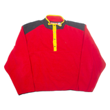 MARLBORO Fleece Mens Pullover Jacket Red XL