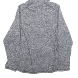 DICKIES Mens Fleece Jacket Grey Hooded M