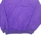 CABIN CREEK Womens Fleece Jacket Purple L