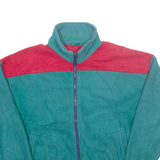 Mens Fleece Jacket Green XL