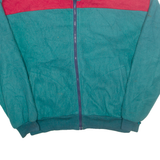 Mens Fleece Jacket Green XL