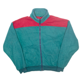 Mens Fleece Jacket Green XL