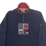 PRIVATE MEMBER Fleece Mens Pullover Jacket Blue M