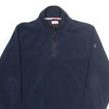 IZOD Fleece Mens Fleece Jacket Blue M